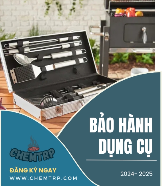 Giới Thiệu DỤNG CỤ NƯỚNG BBQ CHEMTRP